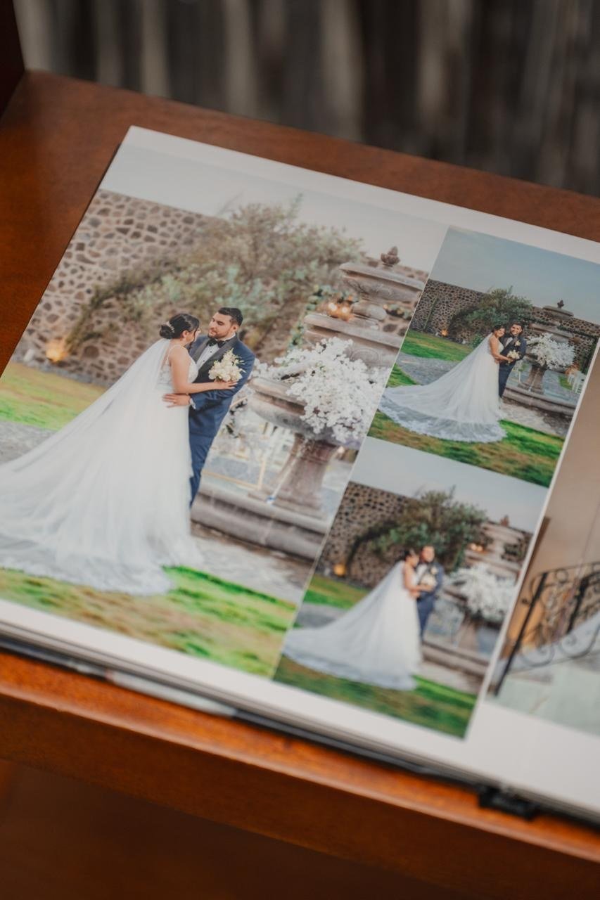 Detalle de la impresión en papel fotográfico